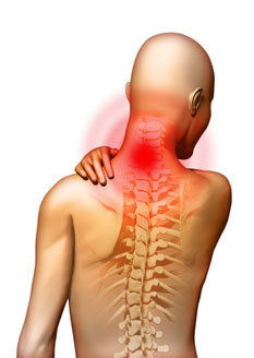 Біль - основний симптом шийного остеохондрозу